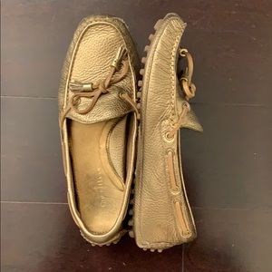 Cole haan grant metallic tassel shoes (size 7)